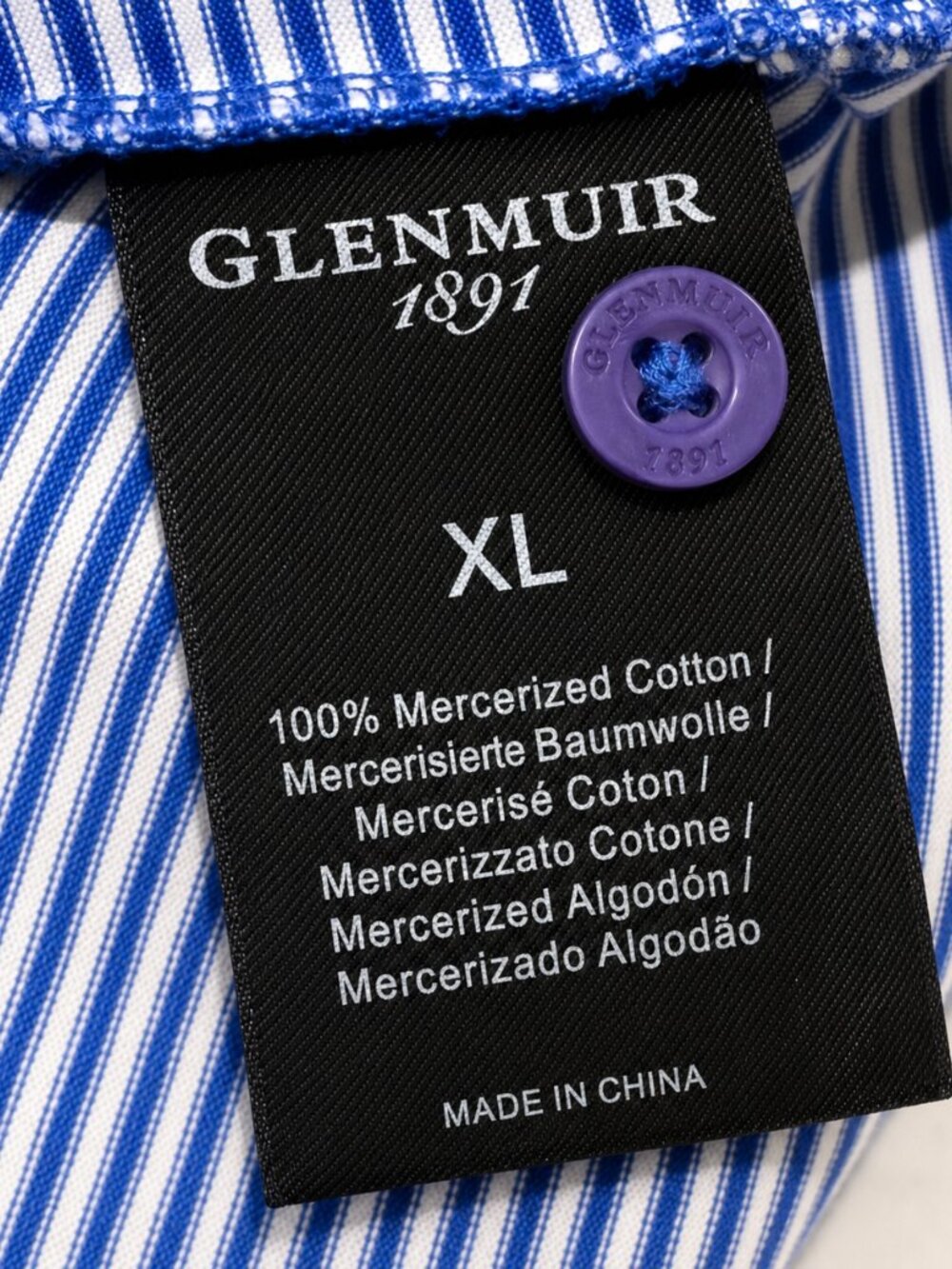 Glenmuir 1891 Ryder Cup 2018 Le Golf National Polo XL - Picture 5 of 5
